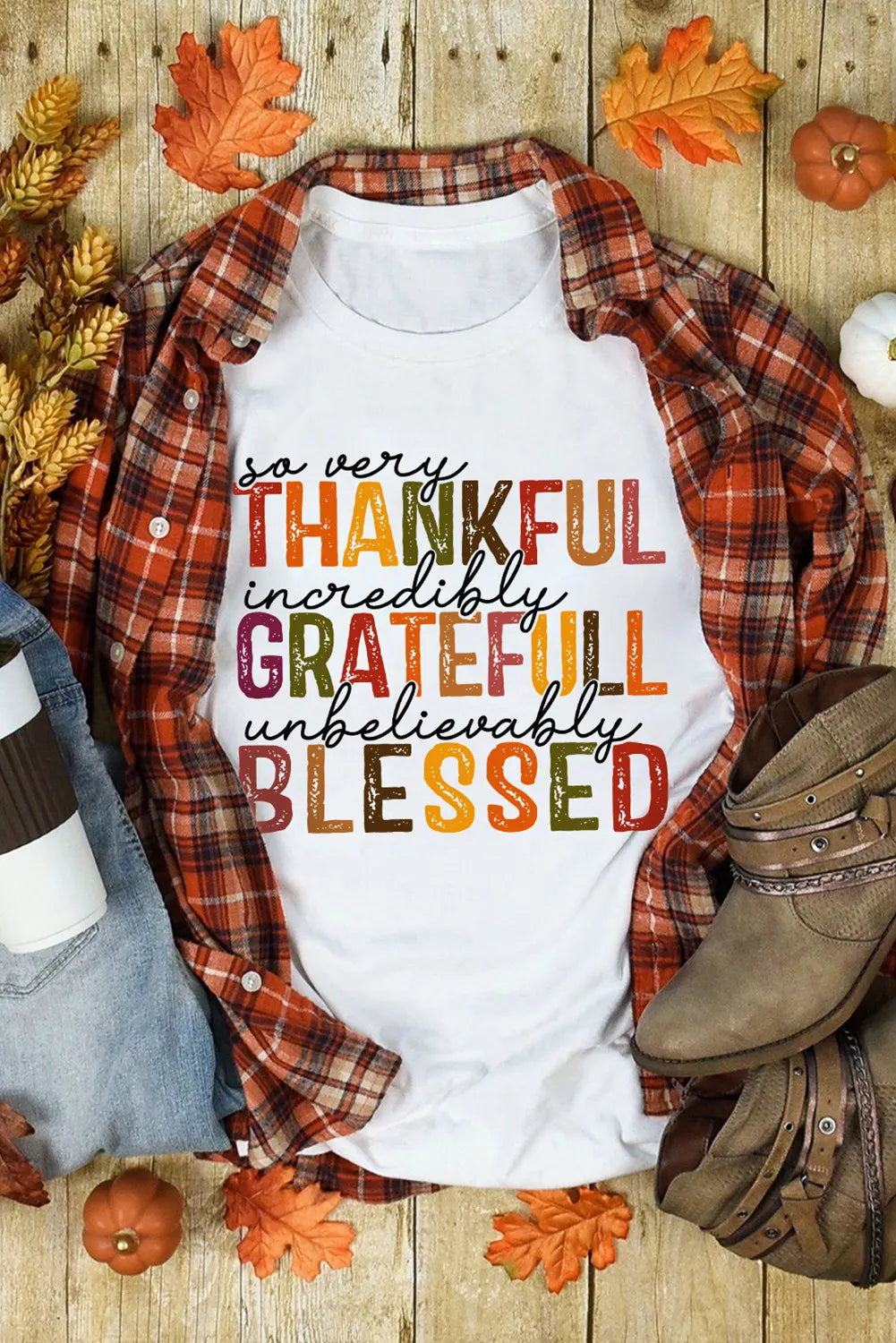 Letter Graphic Round Neck Short Sleeve T-Shirt - Charming Charlie