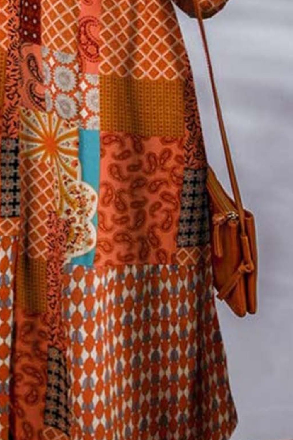 Printed Button Up Long Sleeve Cardigan - Charming Charlie