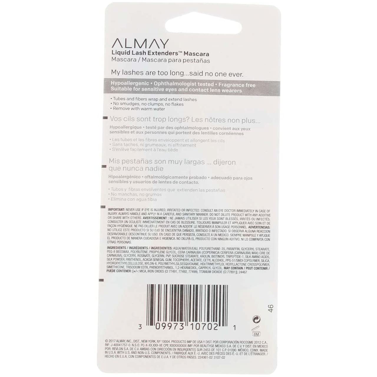 Almay Liquid Lash Extenders Mascara - Charming Charlie
