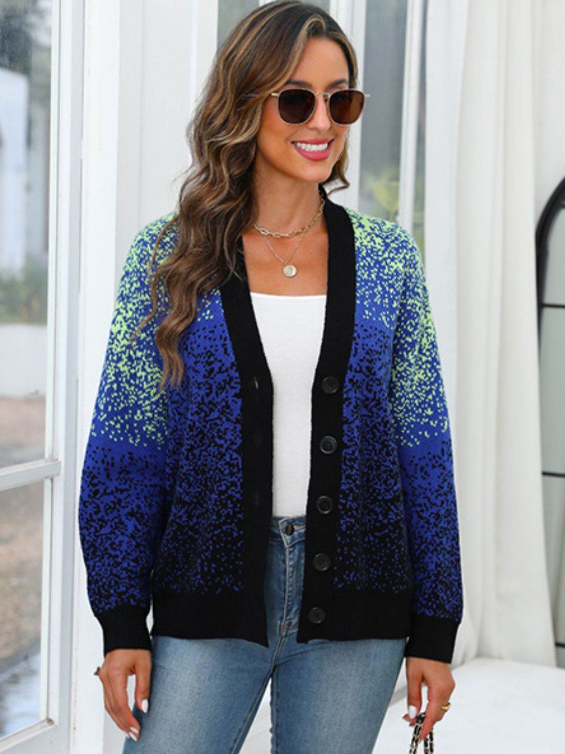 Button Up Long Sleeve Cardigan - Charming Charlie