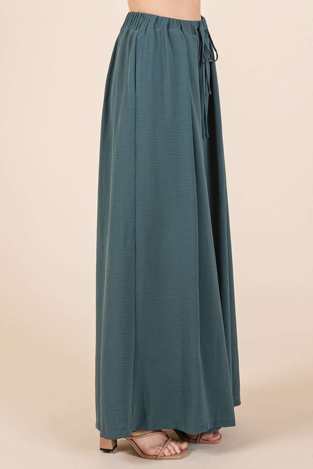 Mittoshop Pleated Wide Leg Pants - Charming Charlie