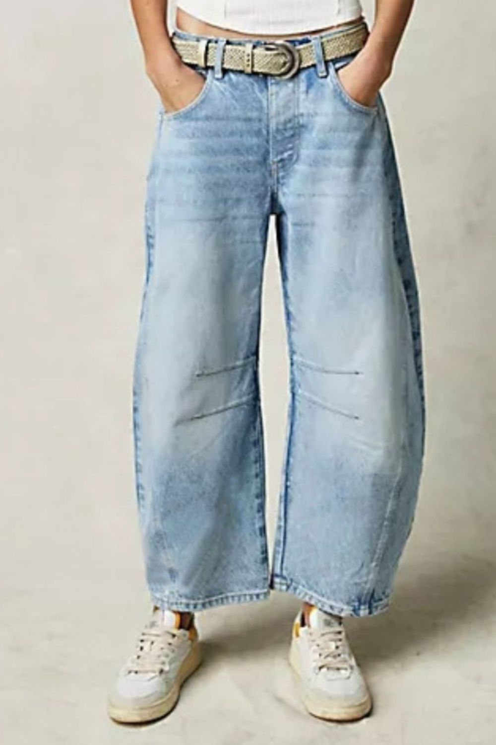 Wide Leg Jeans with Pockets - Charming Charlie