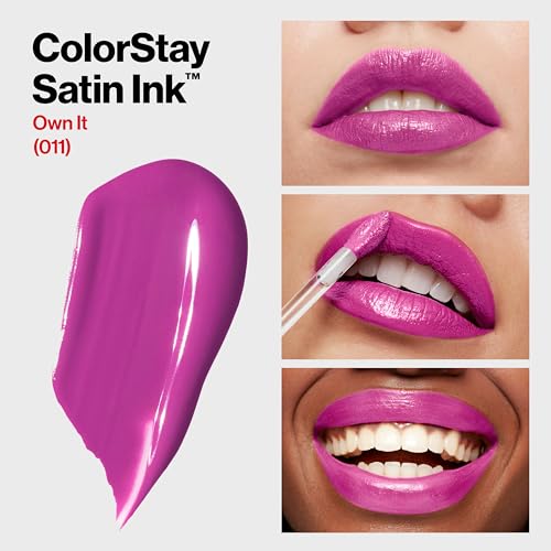 Revlon ColorStay Satin Ink Liquid Lipstick with Black Currant Seed Oil 0.17 fl - Charming Charlie