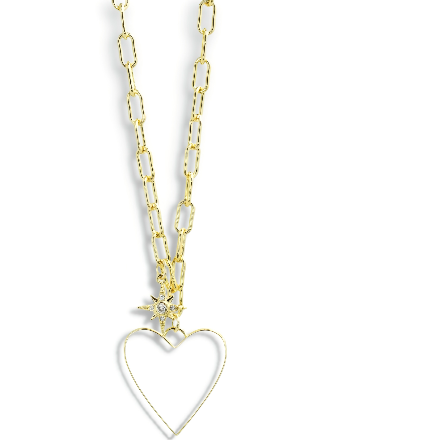 Colorful charms gold necklace featuring gemstone details, layered jewelry design, trendy accessory for women’s jewelry collections, boutique wholesale fashion necklace that is hypoallergenic, tarnish free, and waterproof jewelry with a cute aesthetic statement style