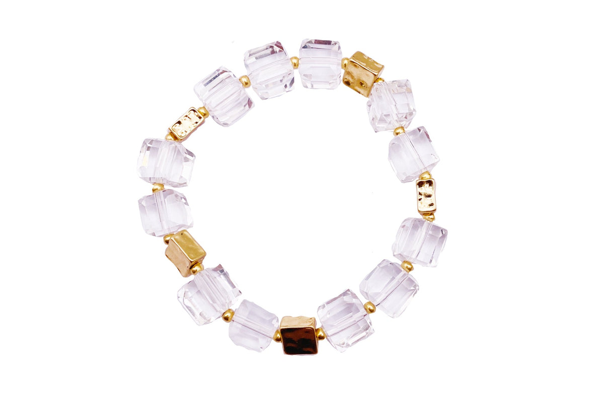 Lucite Block Bracelet - Charming Charlie