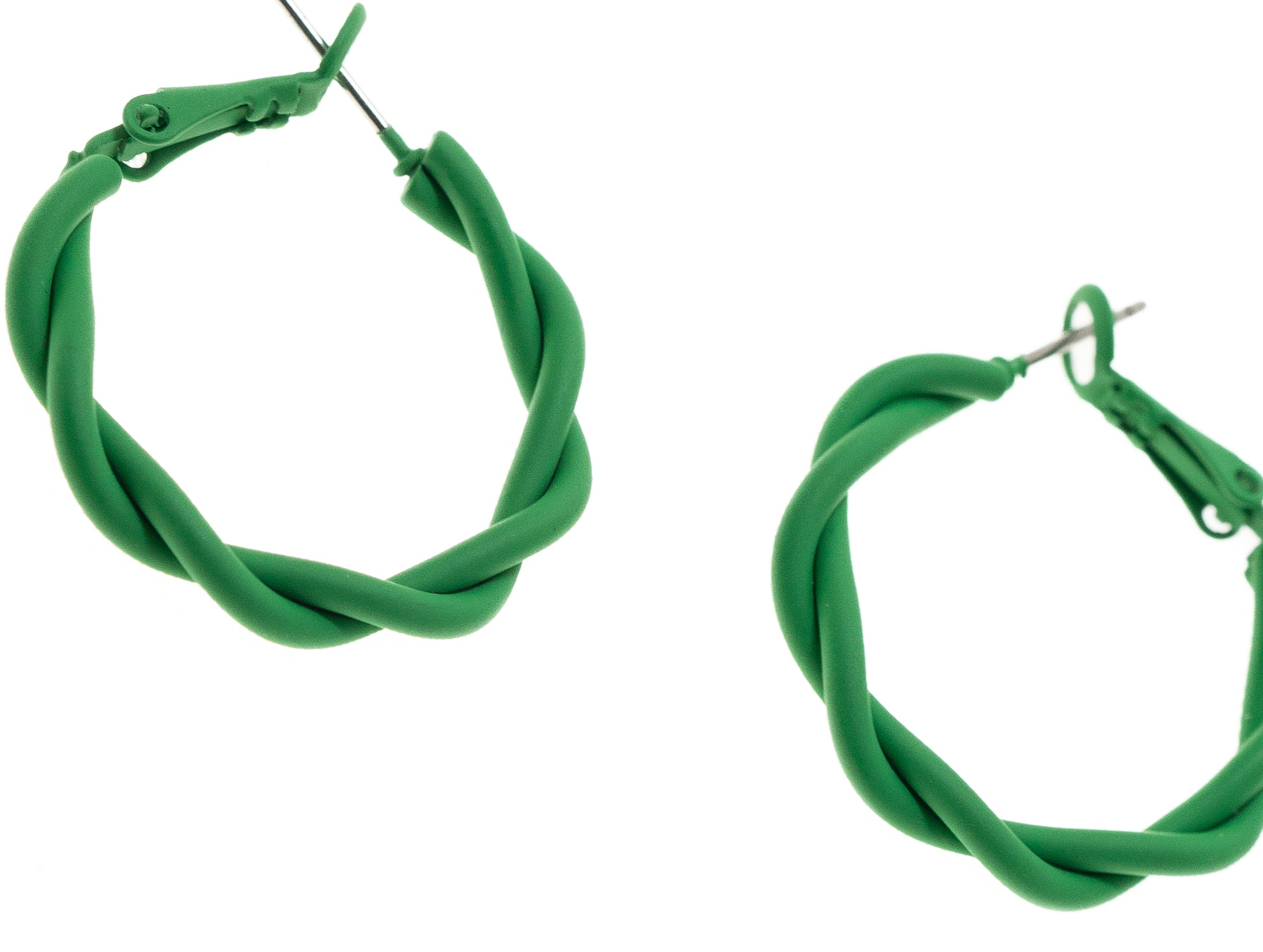 Twisted Color Hoop Earring - Charming Charlie