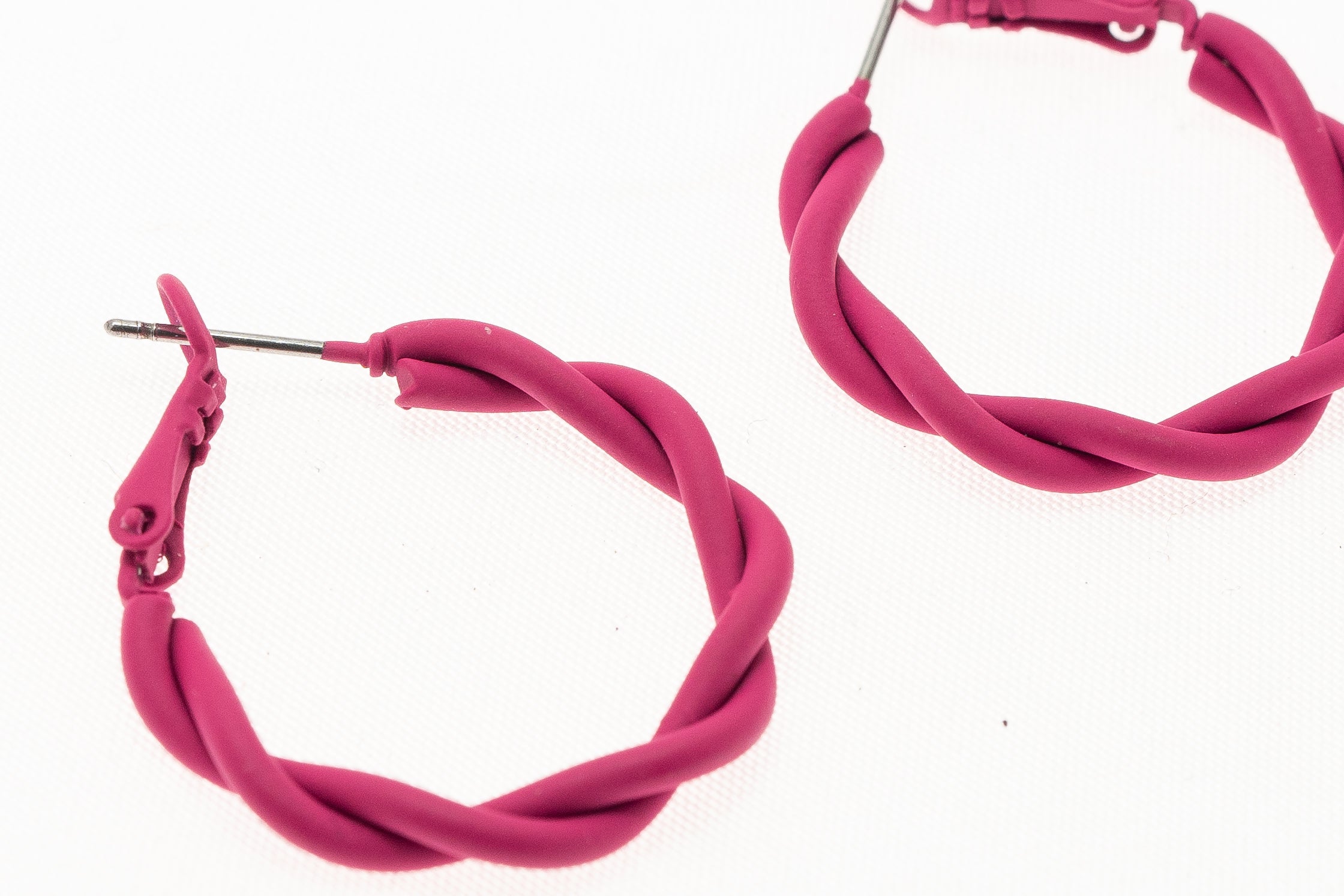 Twisted Color Hoop Earring - Charming Charlie