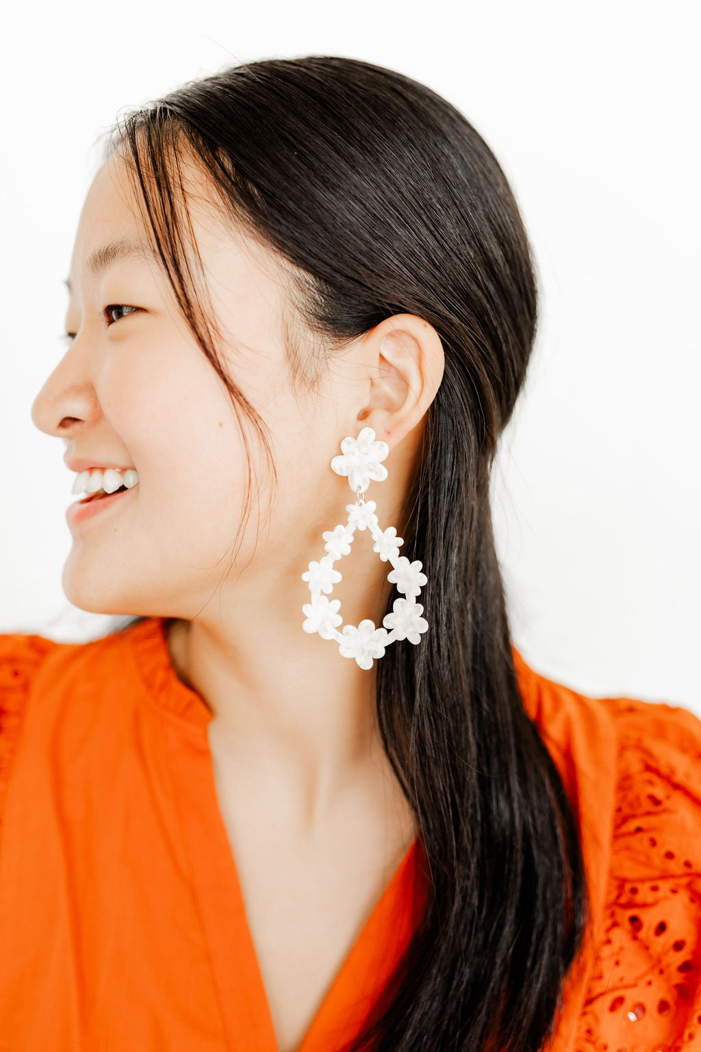 Bianca - White Shell - Charming Charlie