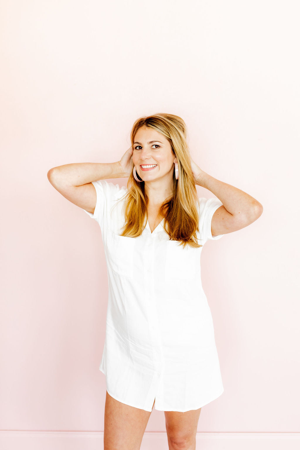 Ashley - Mega - Blush Satin - Charming Charlie