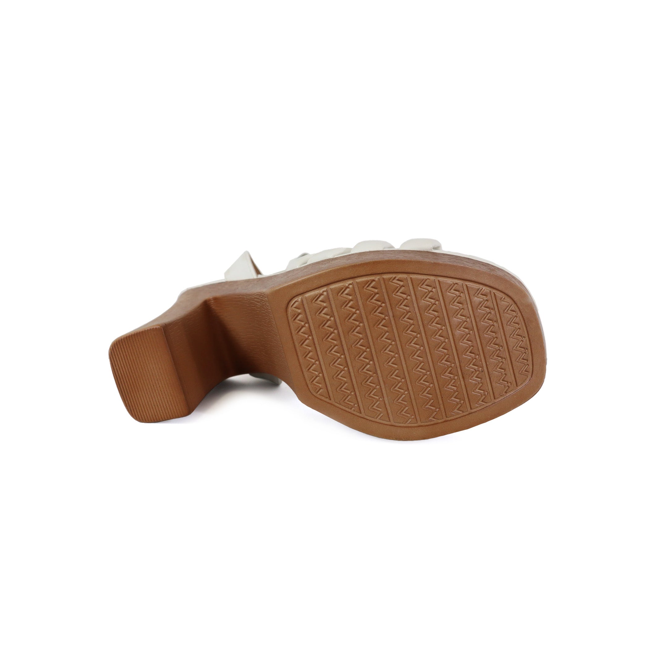 ARLESA-05 Women's Padded Multi Strap In Wooden Heel - Yoki