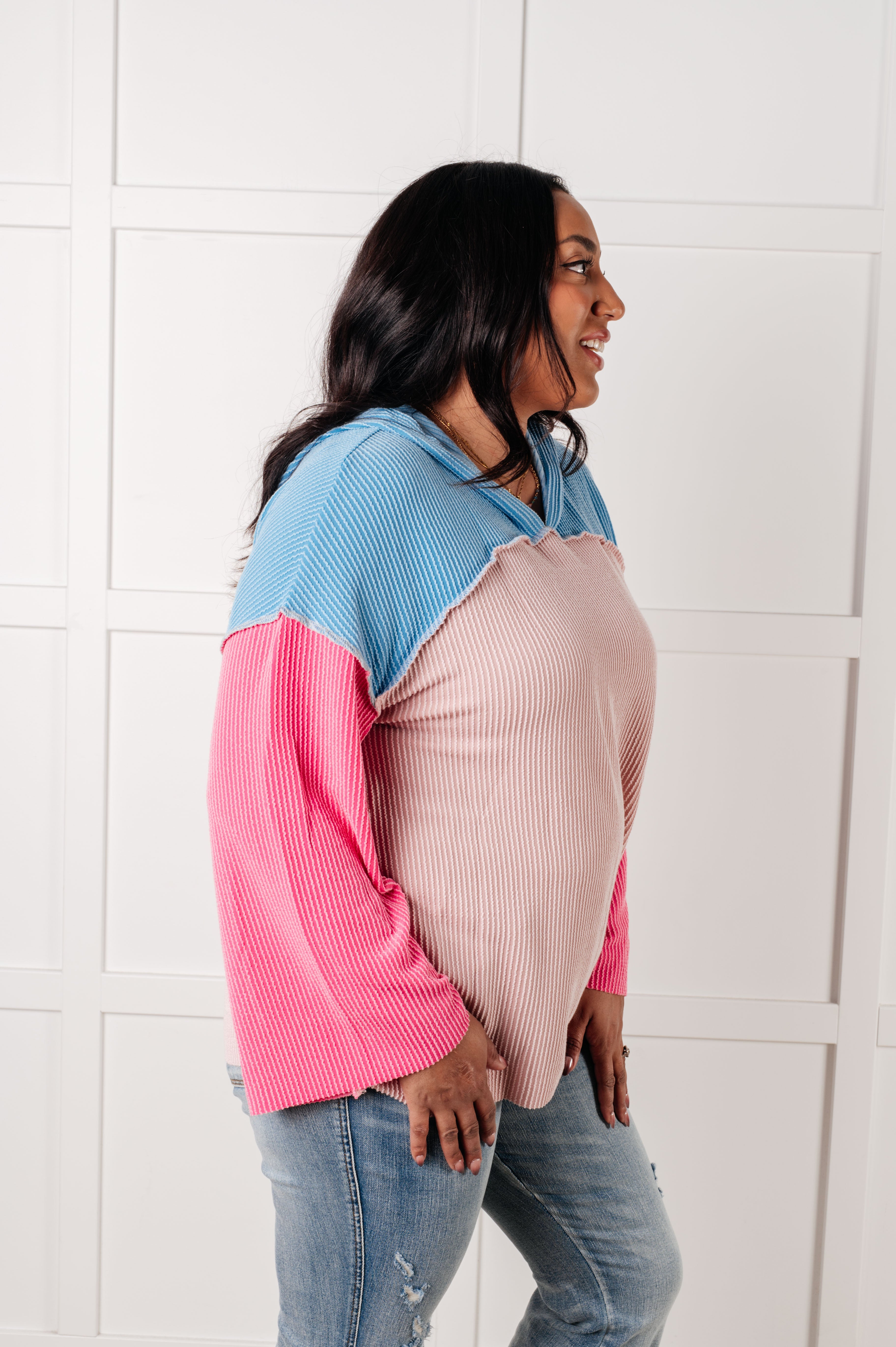 A-Tisket A-Tasket Color Block Pullover - Charming Charlie