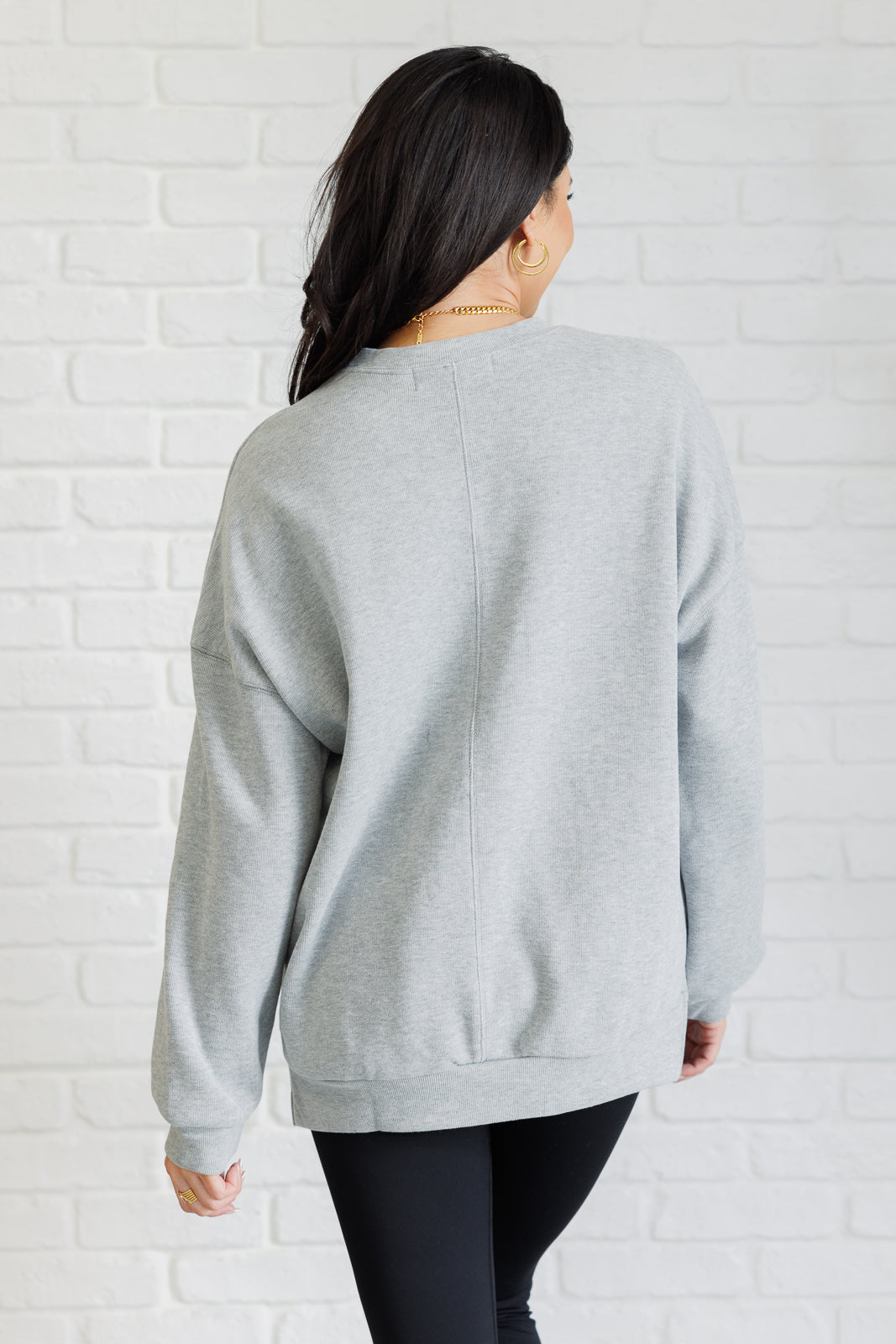Adjust Your Expectations Relaxed Pullover - Charming Charlie