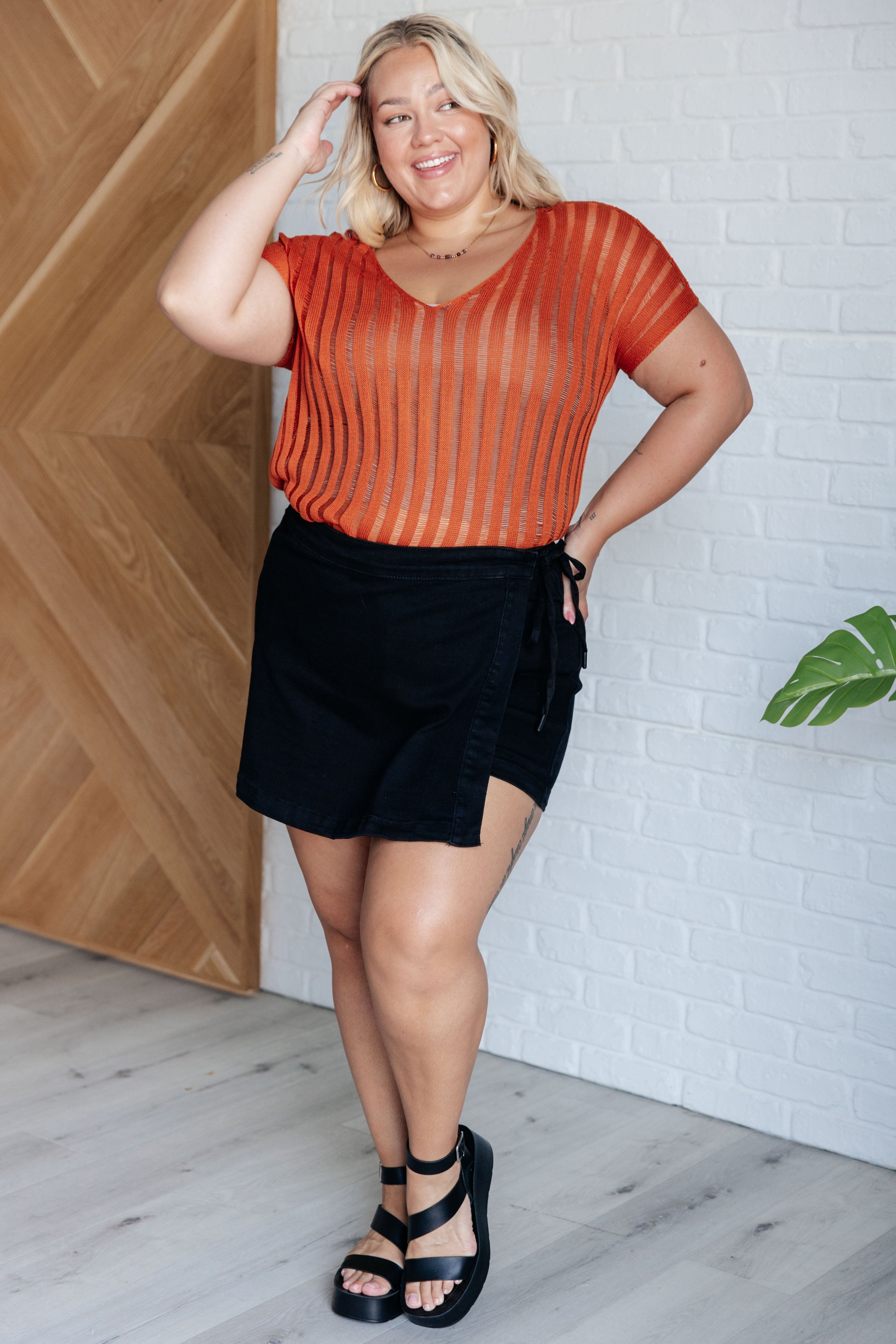 All I See Is You Loose Knit Top - Charming Charlie