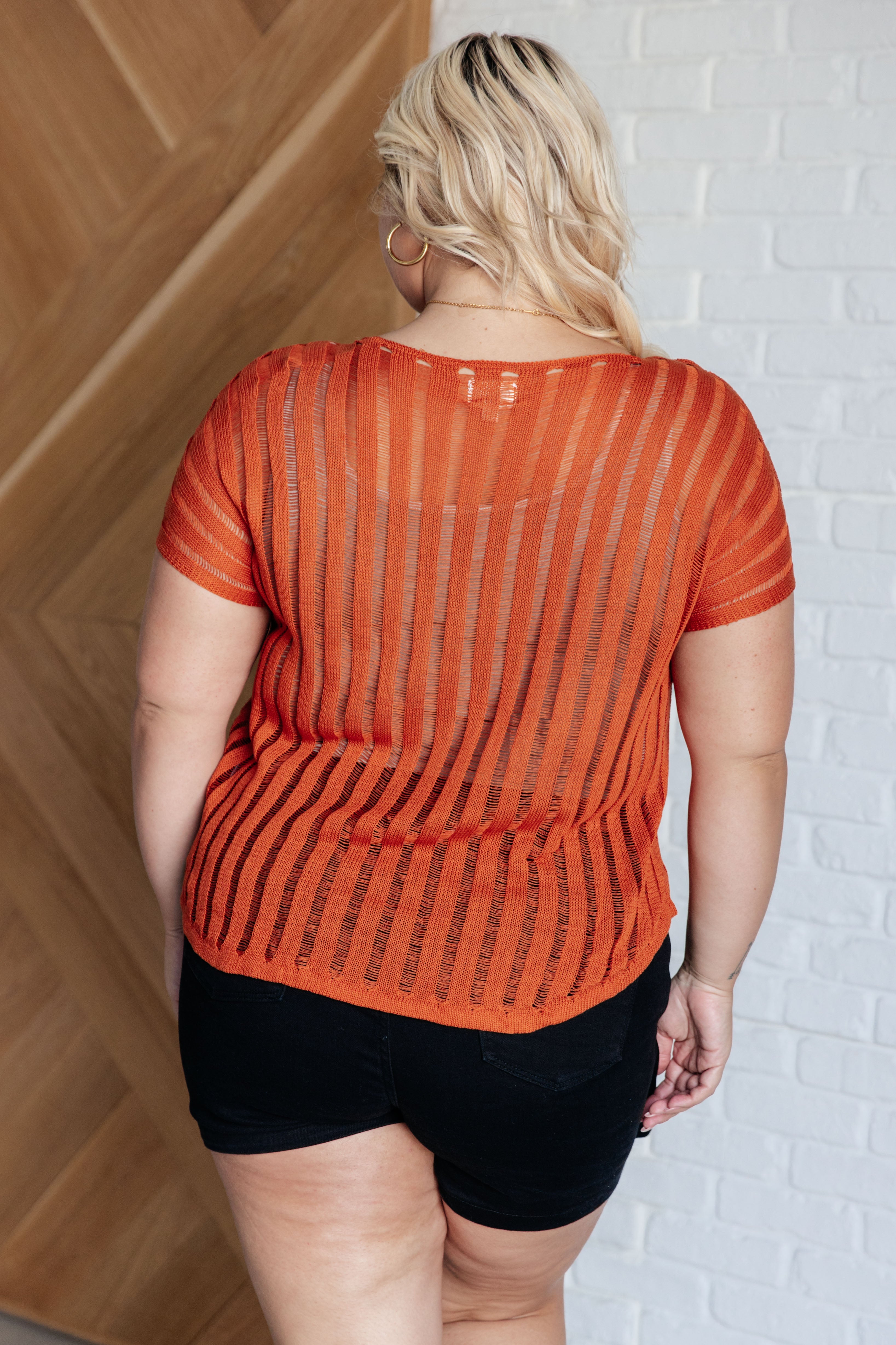 All I See Is You Loose Knit Top - Charming Charlie