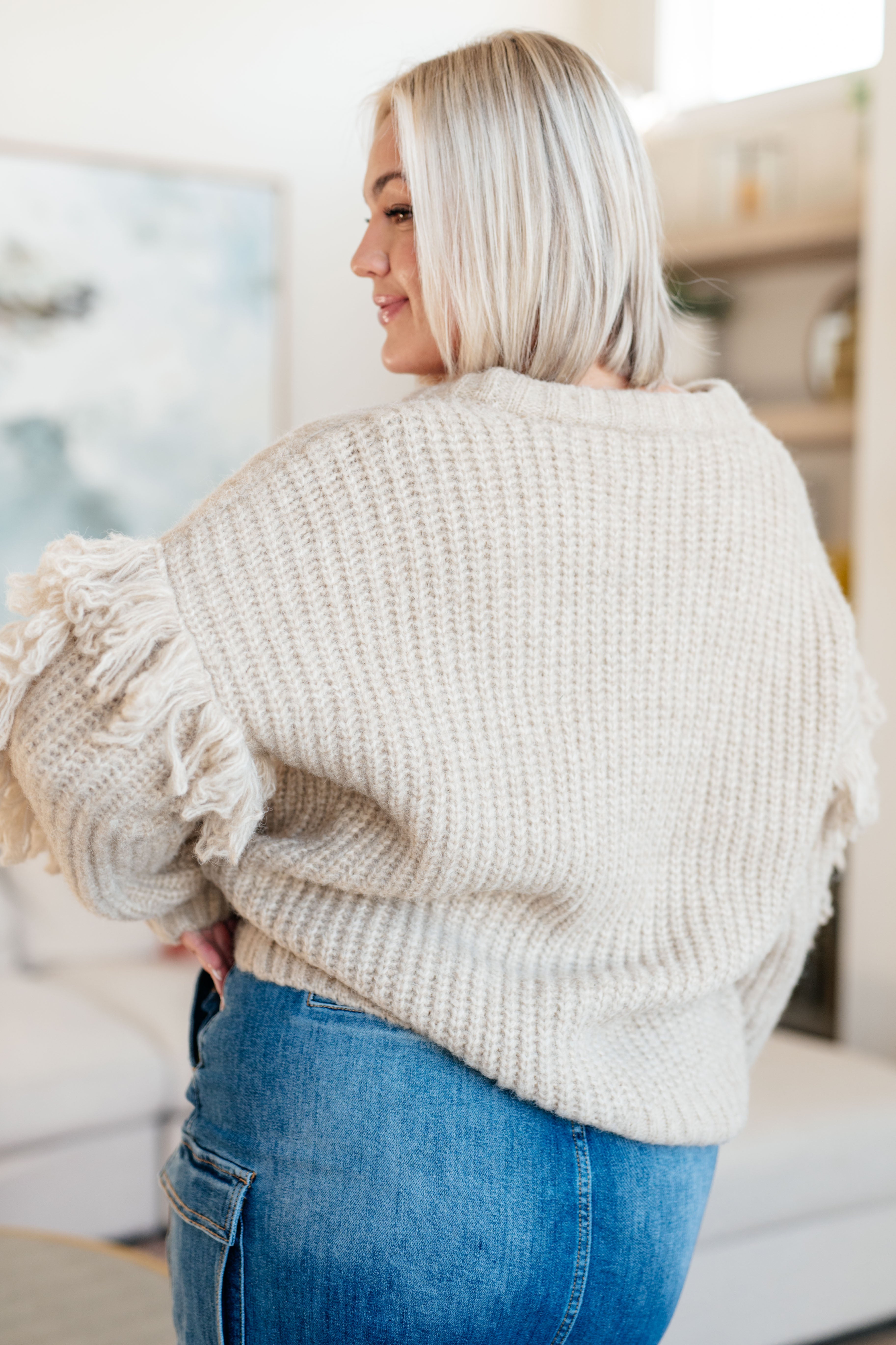 Ask Me About It Fringe Cardigan - Charming Charlie