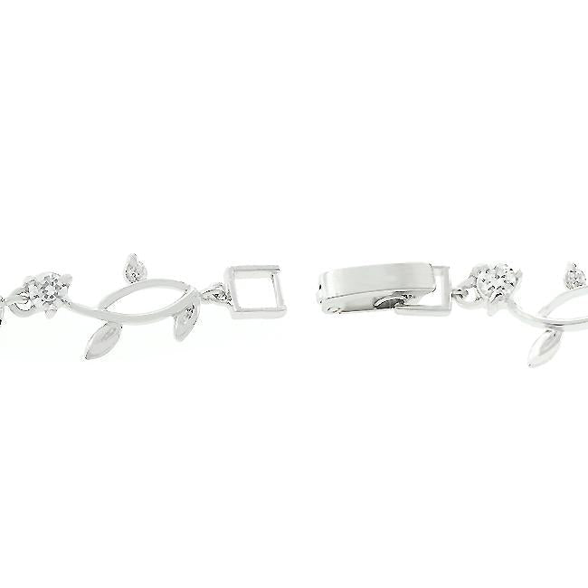 Nathans Vine Cubic Zirconia Bracelet - Charming Charlie