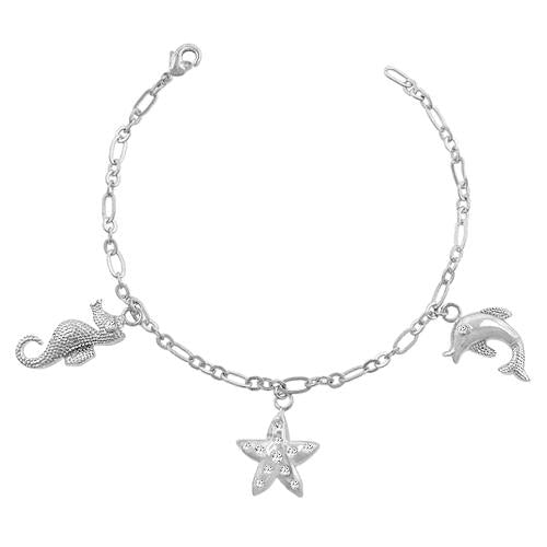 Seashore Charm Bracelet - Charming Charlie