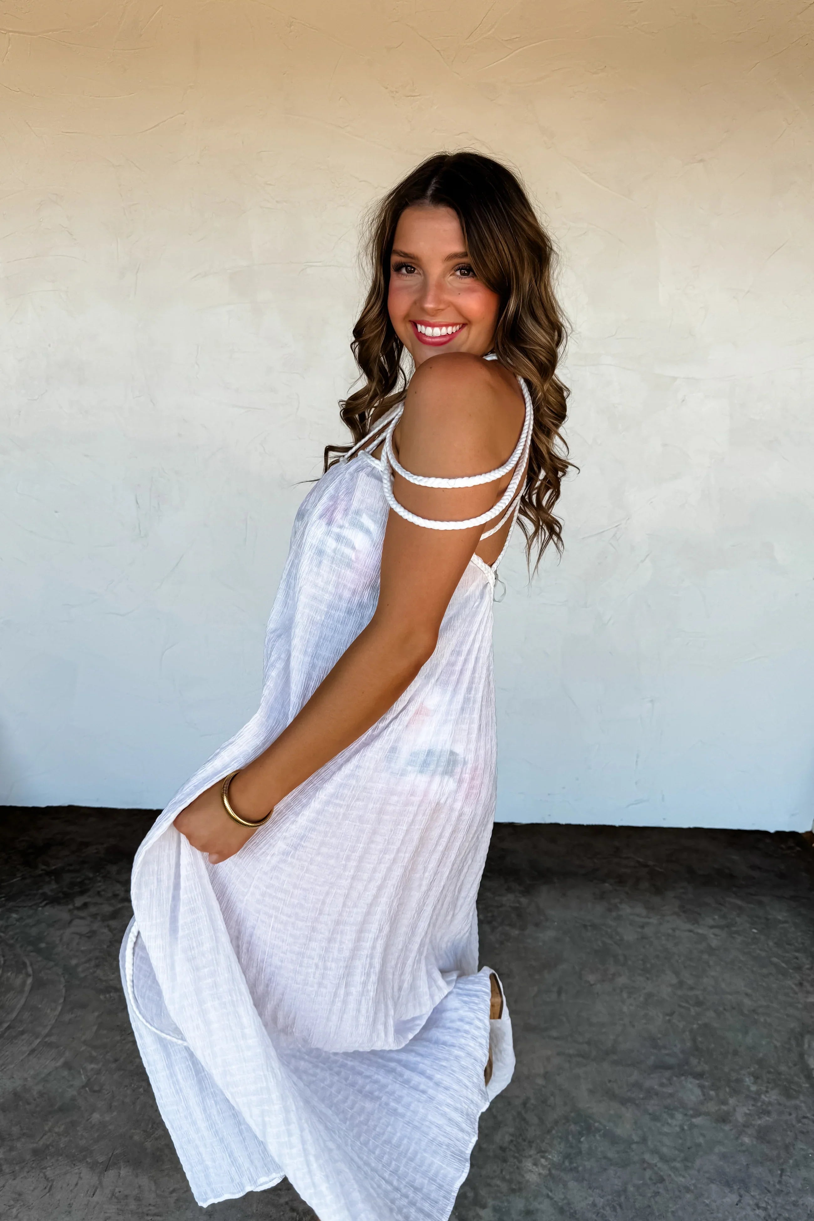 PREORDER: Ciao Bella Strappy Dress in Two Colors - Charming Charlie