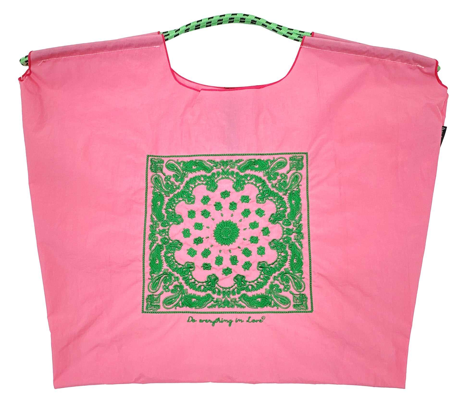 Paisley Pattern Rope Bag - Charming Charlie
