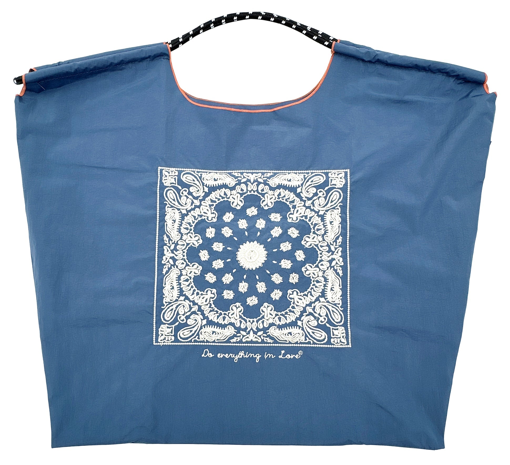 Paisley Pattern Rope Bag - Charming Charlie