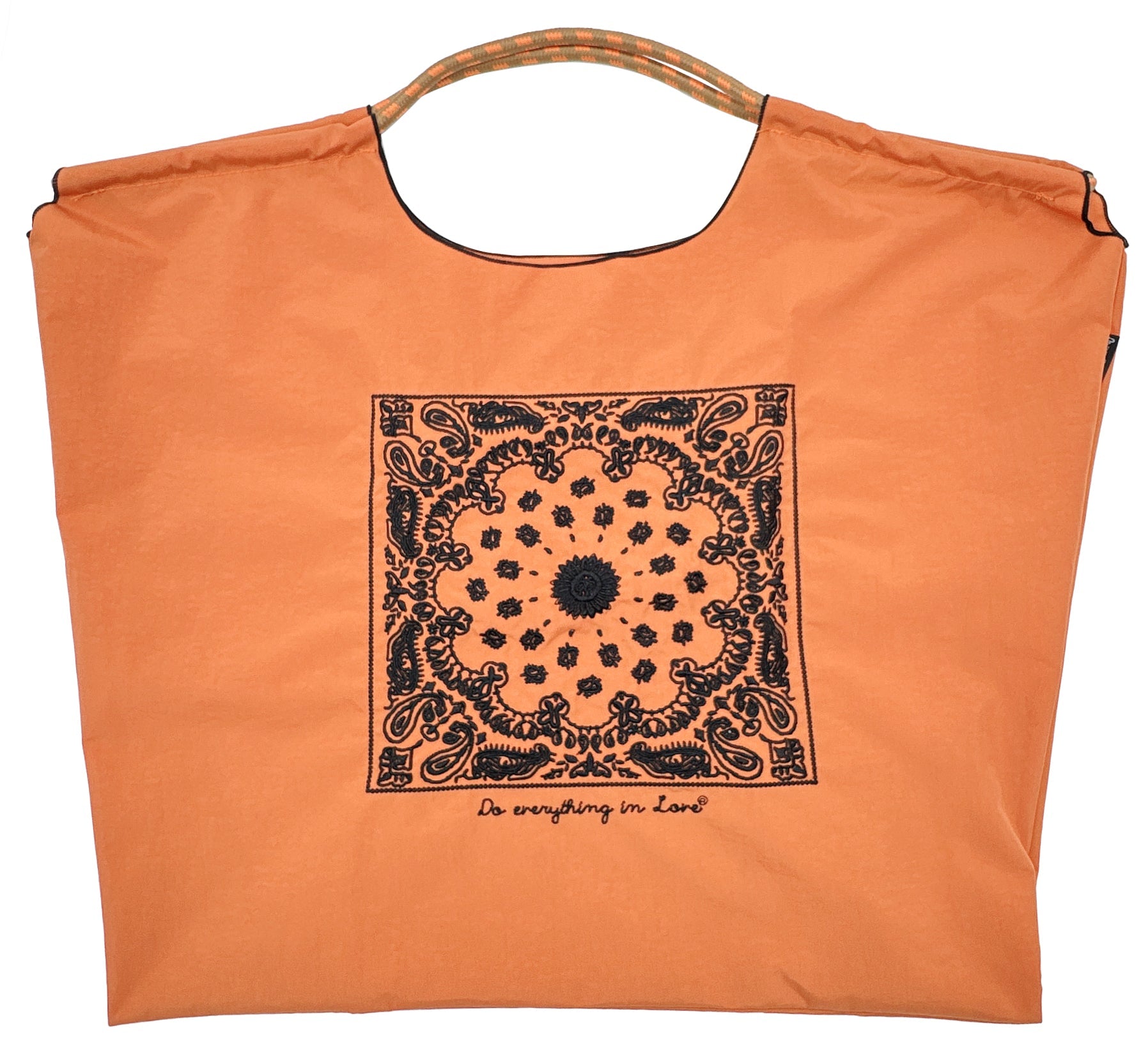 Paisley Pattern Rope Bag - Charming Charlie