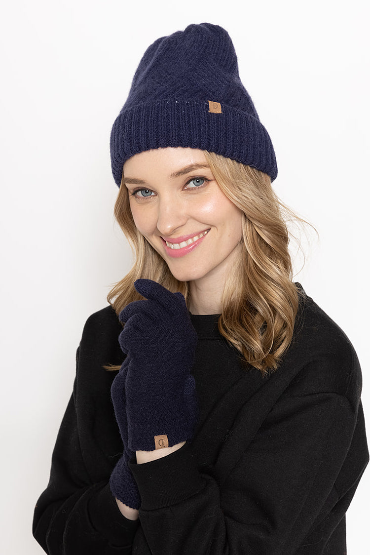 Textured Touch Gloves - Charming Charlie