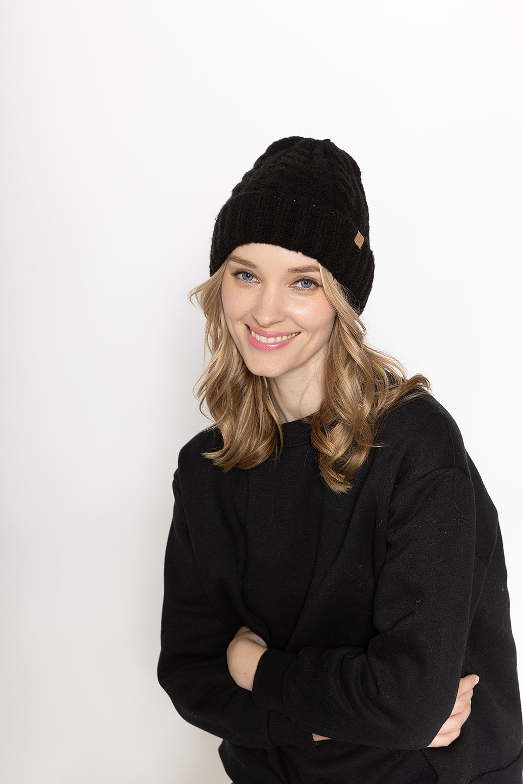 Solid Ribbed Cuff Beanie - Charming Charlie