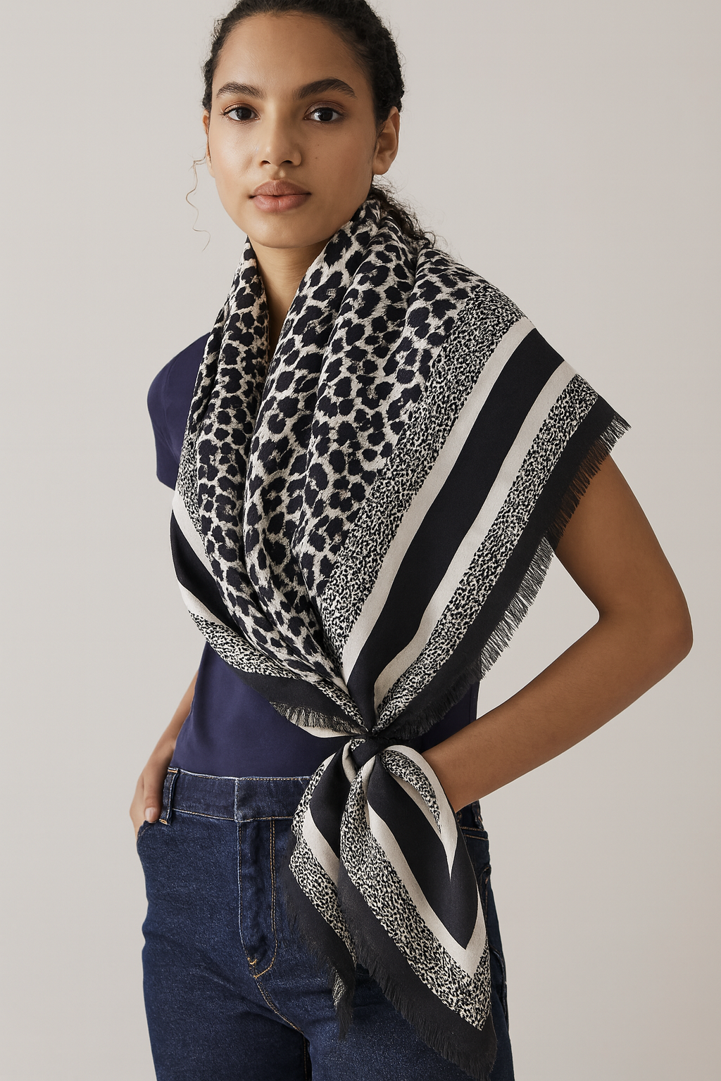Leopard Print Scarf - Charming Charlie