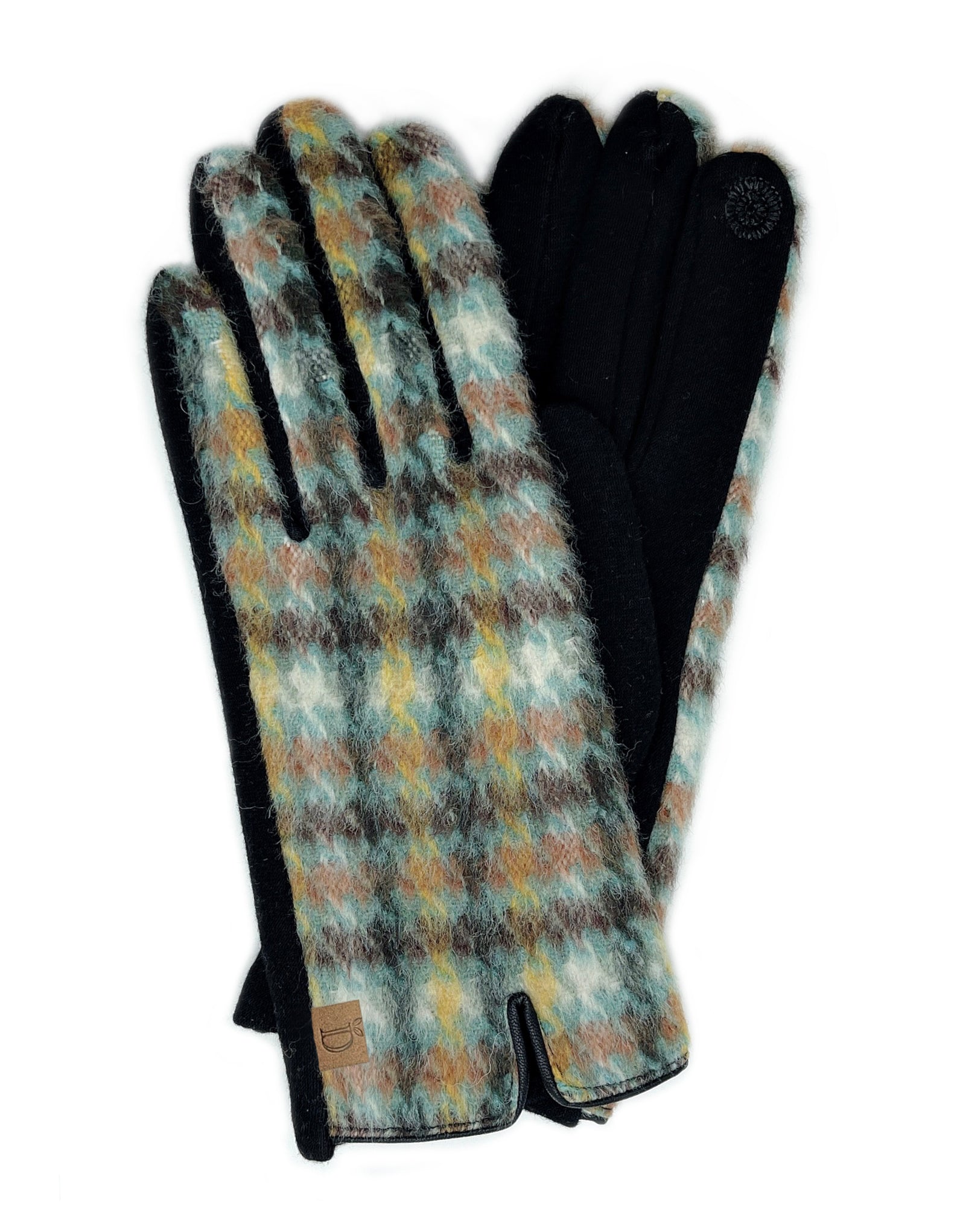 Shop for KW Fashion Plaid Touch Gloves at doeverythinginloveny.com wholesale fashion accessories