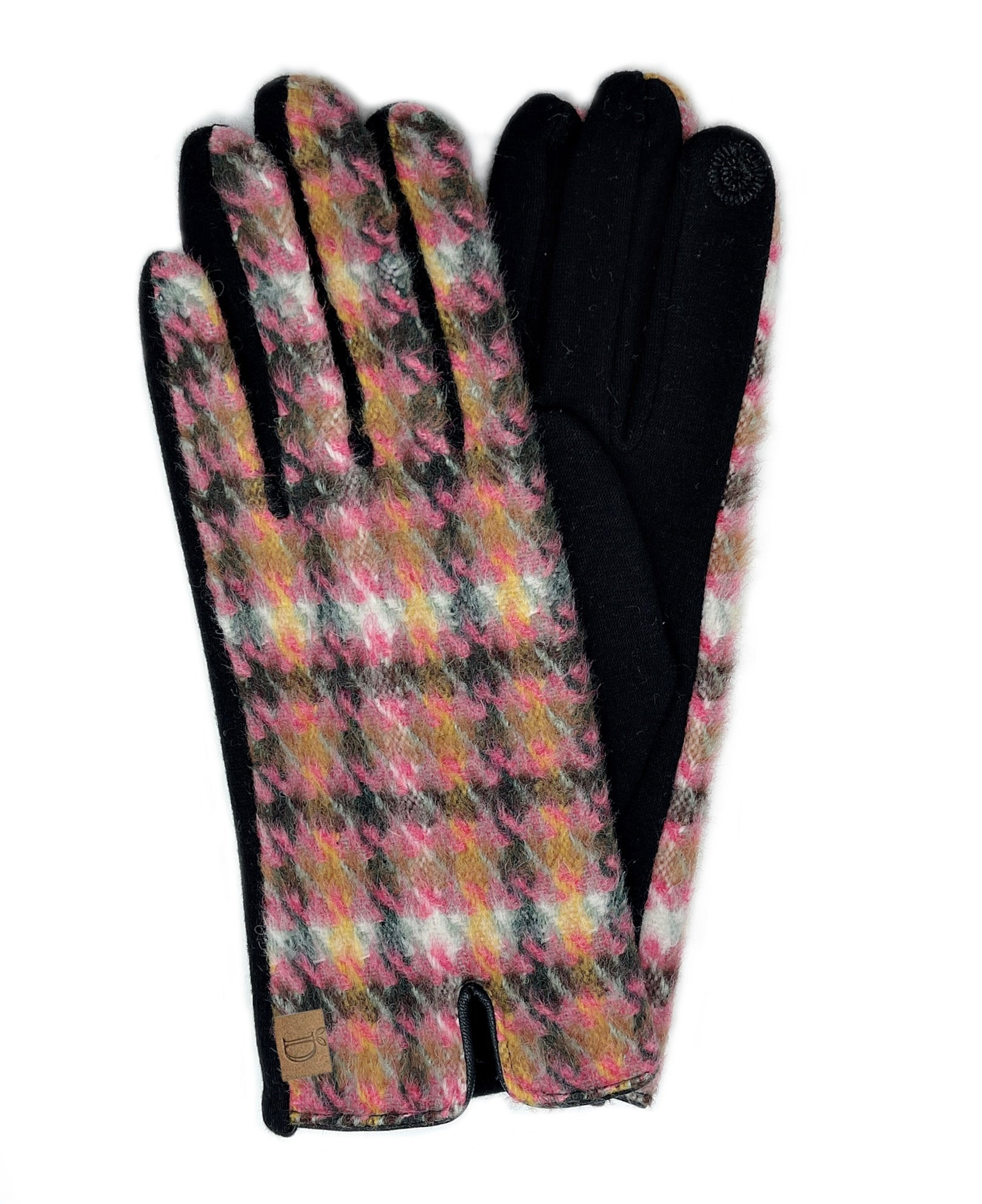 Shop for KW Fashion Plaid Touch Gloves at doeverythinginloveny.com wholesale fashion accessories