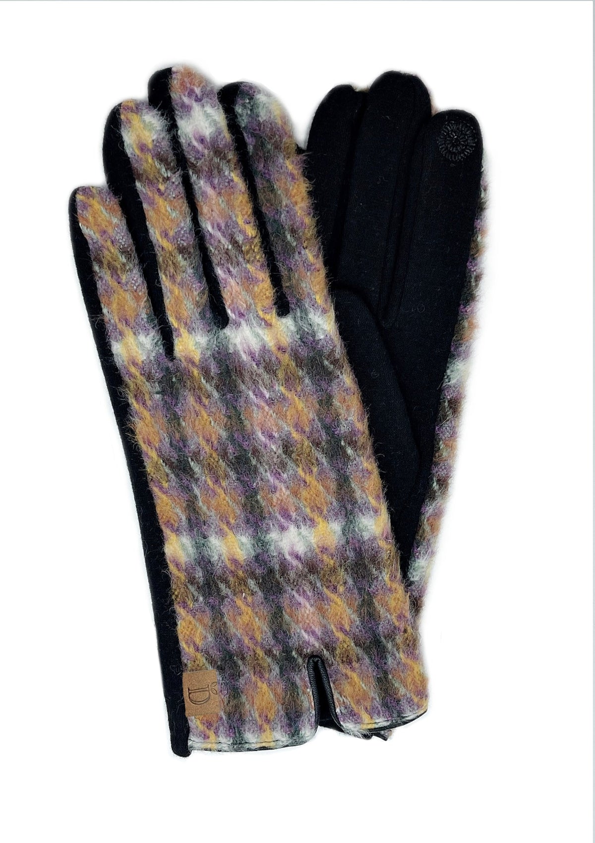 Shop for KW Fashion Plaid Touch Gloves at doeverythinginloveny.com wholesale fashion accessories