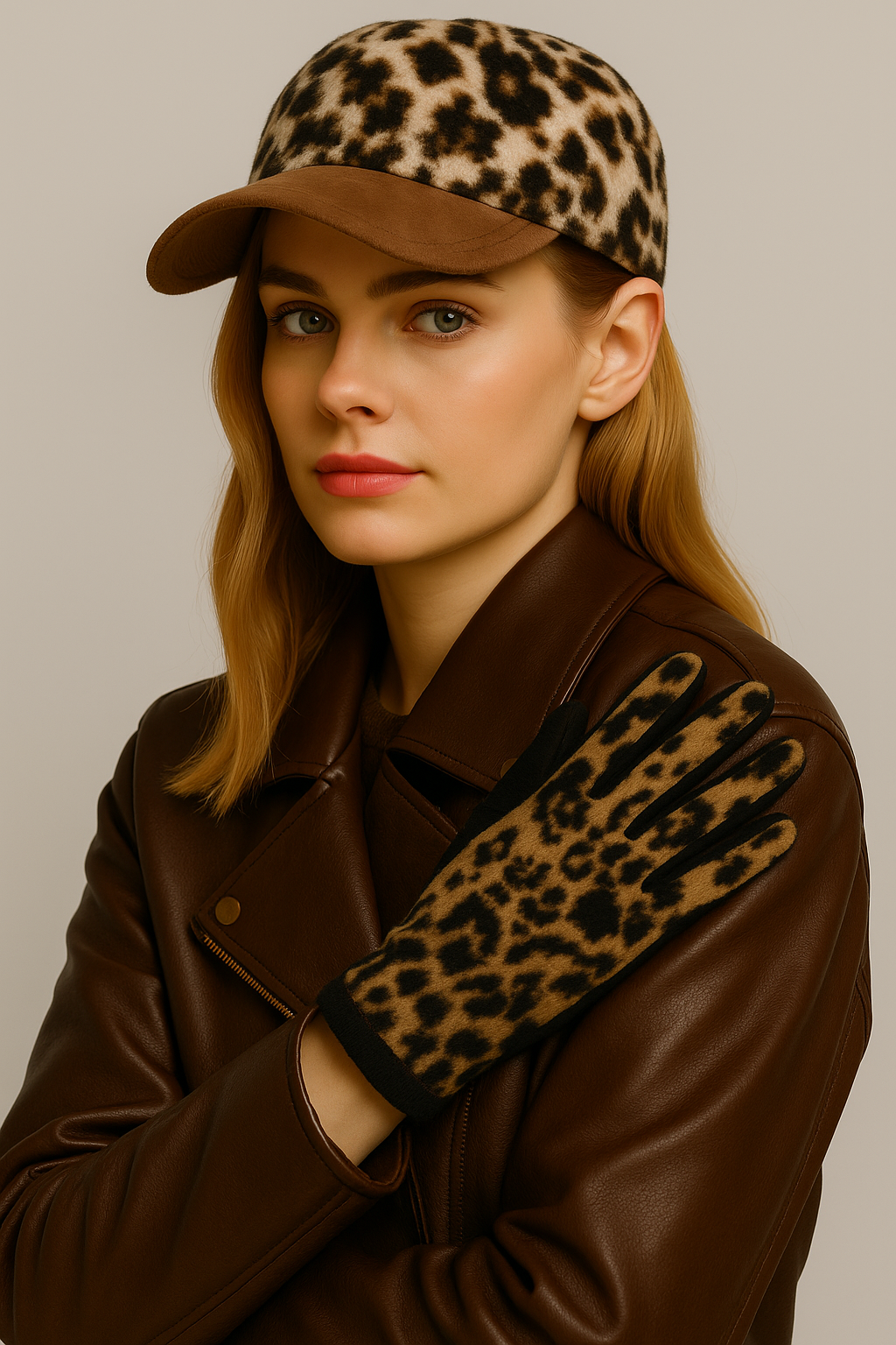 Leopard Touch Gloves - Charming Charlie