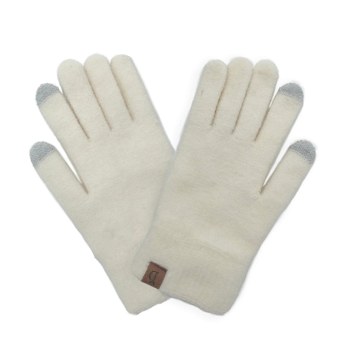 Solid Knit Touch Gloves - Charming Charlie