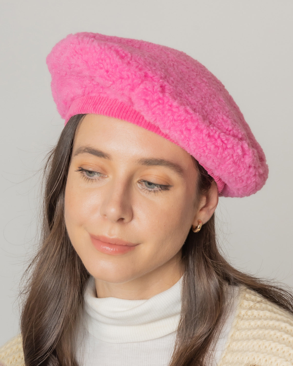 Sherpa Beret - Charming Charlie