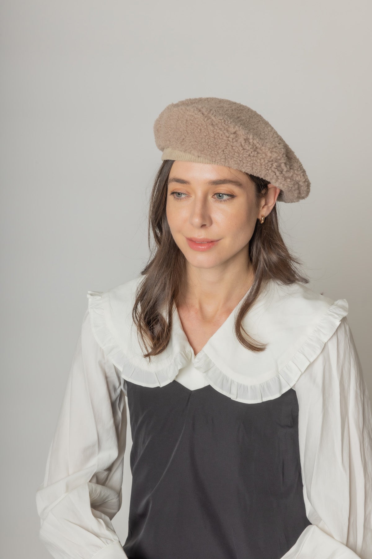 Sherpa Beret - Charming Charlie