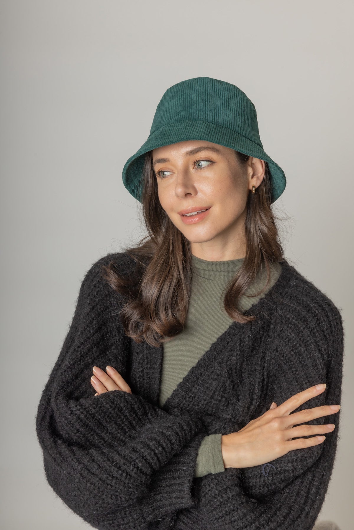 Thin Corduroy Bucket Hat - Charming Charlie