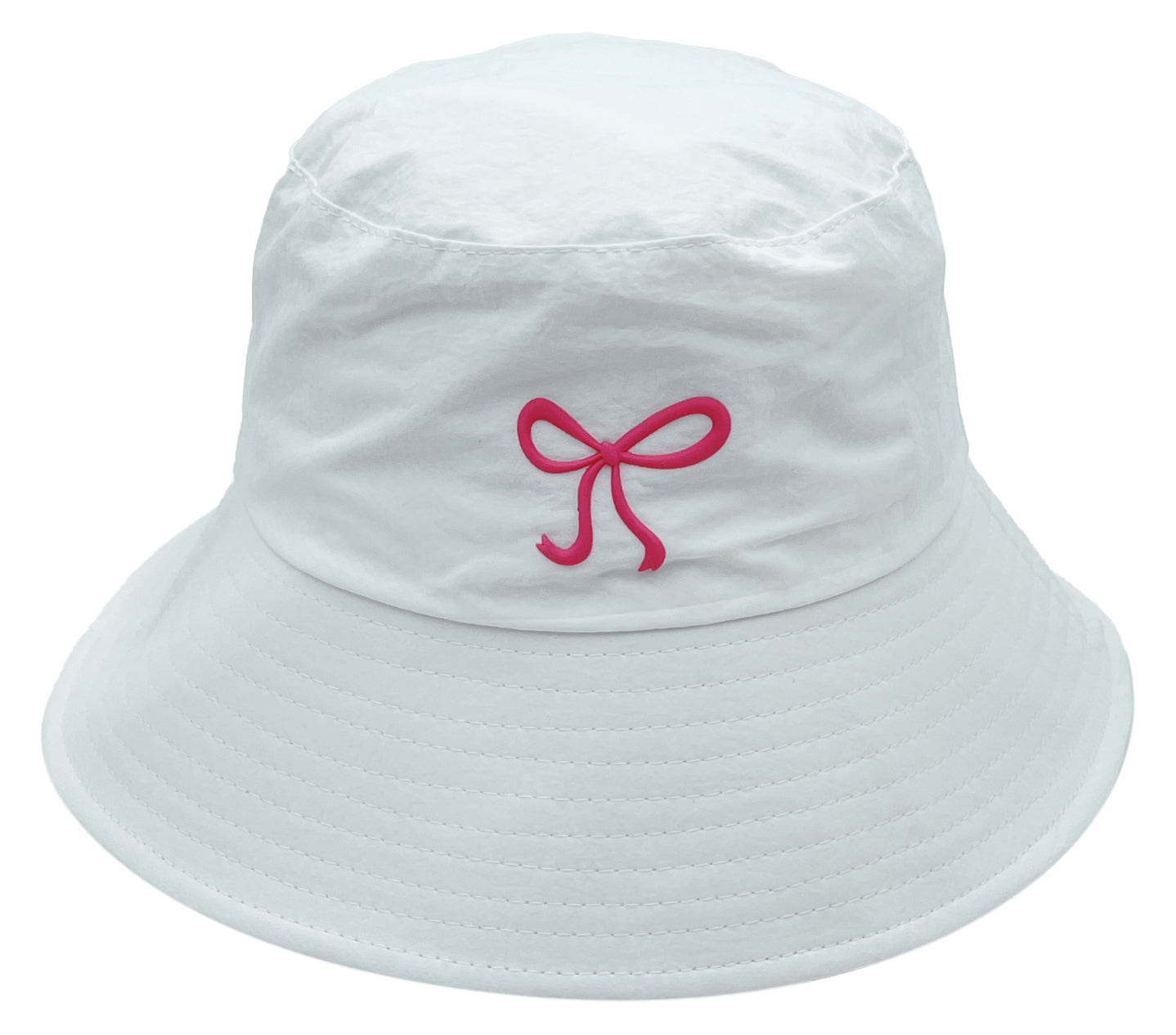 Rubber Bow Bucket Hat - Charming Charlie