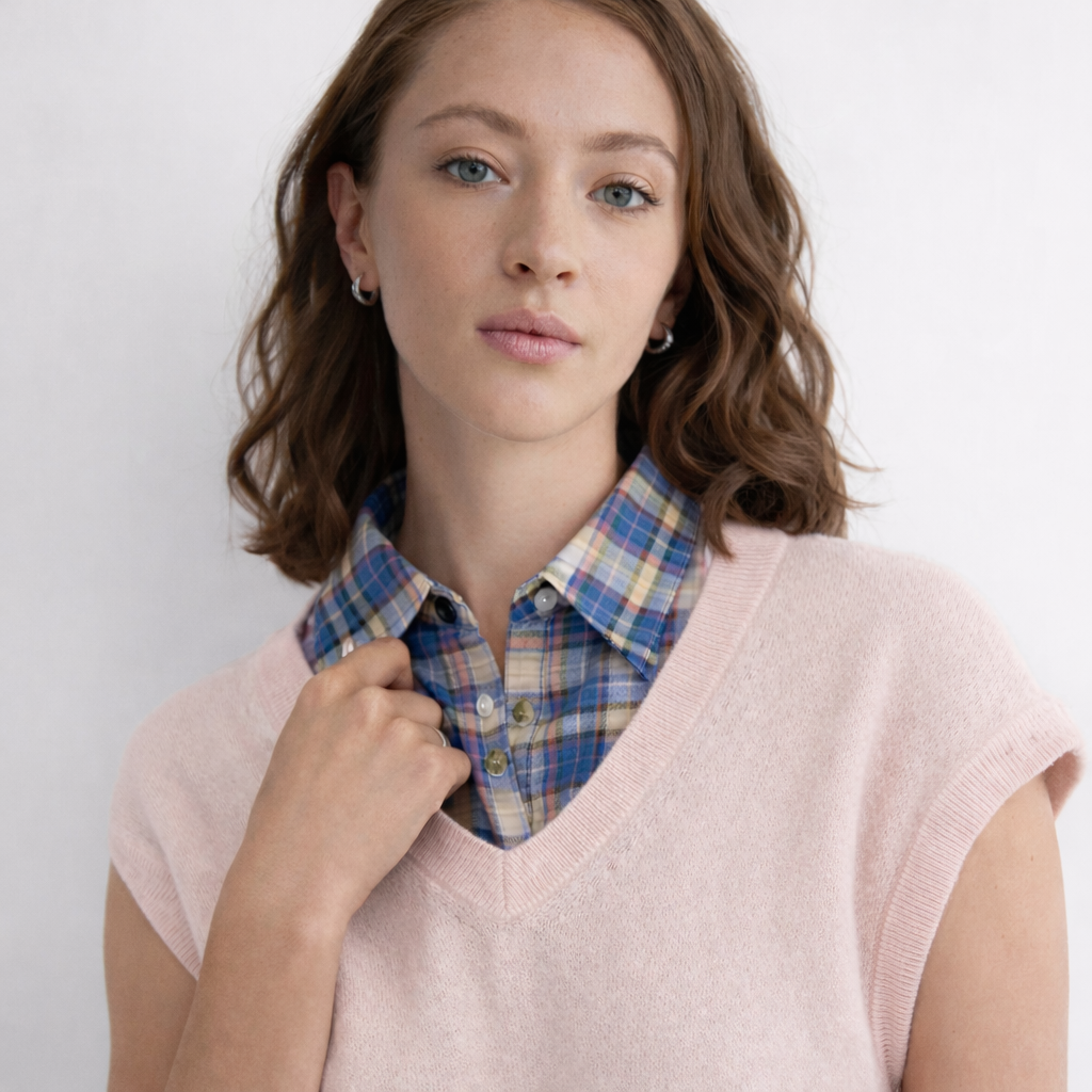Plaid Western Collar - Charming Charlie