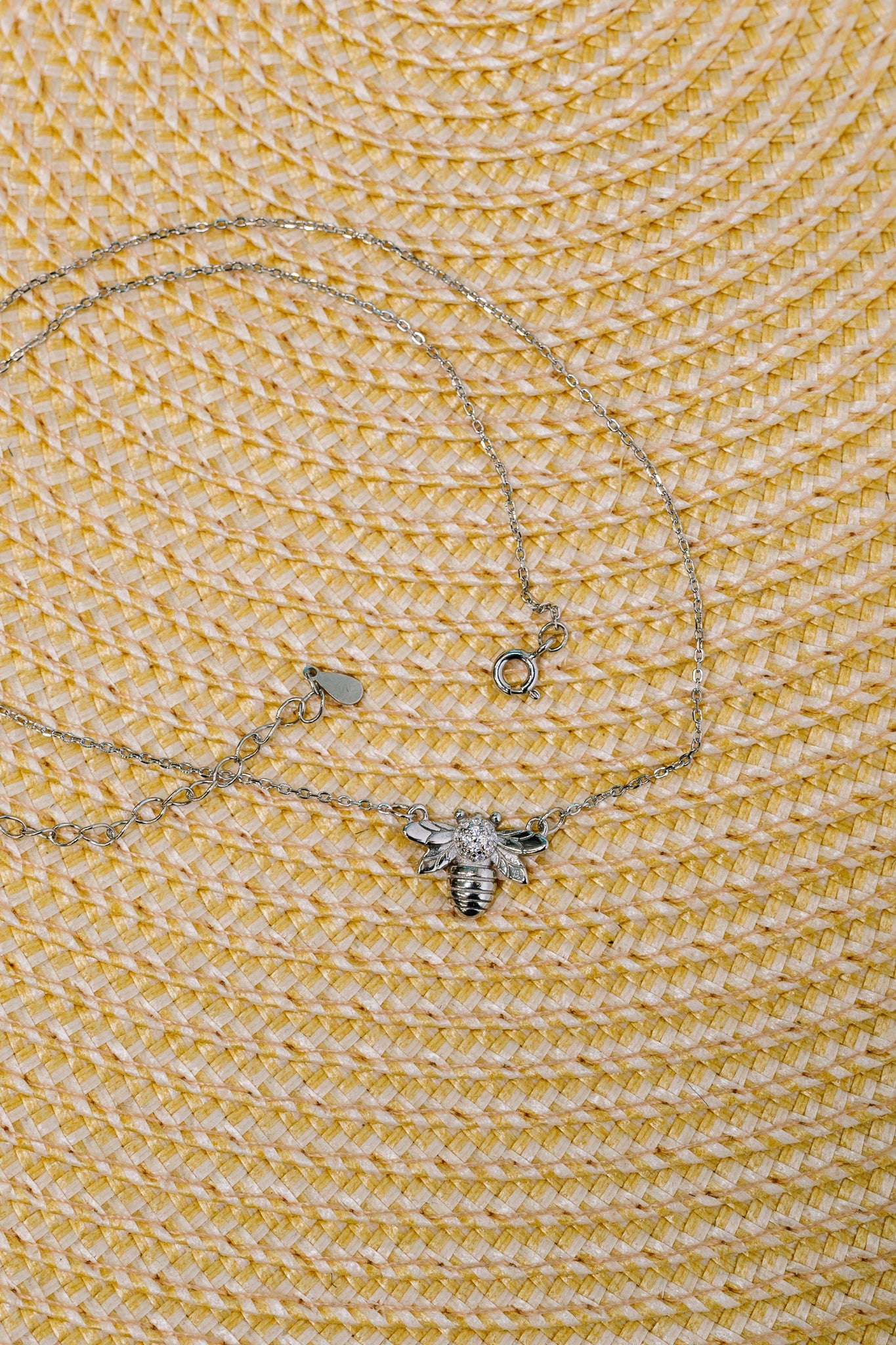 Bee Line Sterling Silver Necklace - Charming Charlie