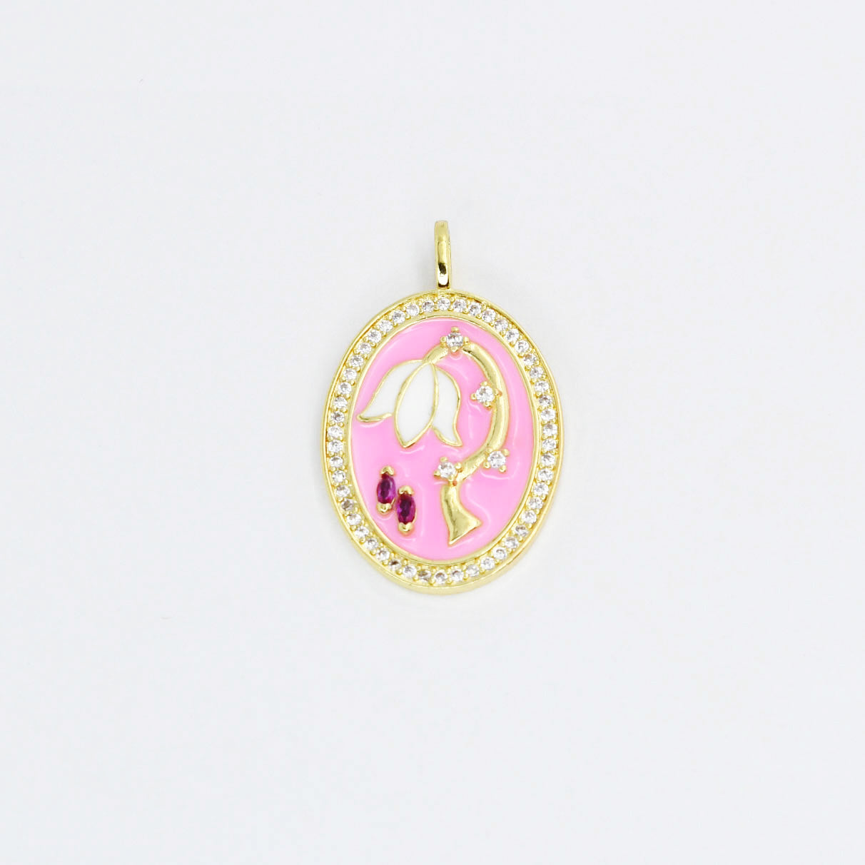 Belle Flower Charm CH-49 - Charming Charlie