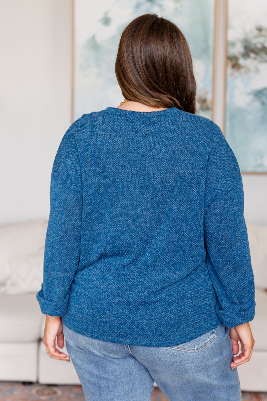 Best Foot Forward V-Neck Pullover - Charming Charlie