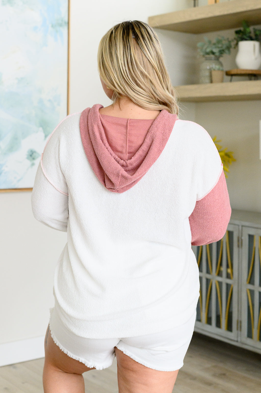 Best On The Block Color Block Hoodie - Charming Charlie