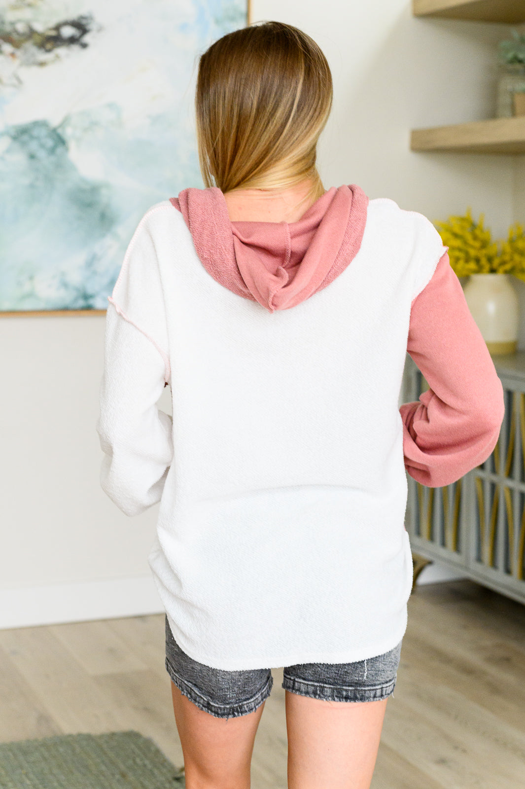 Best On The Block Color Block Hoodie - Charming Charlie