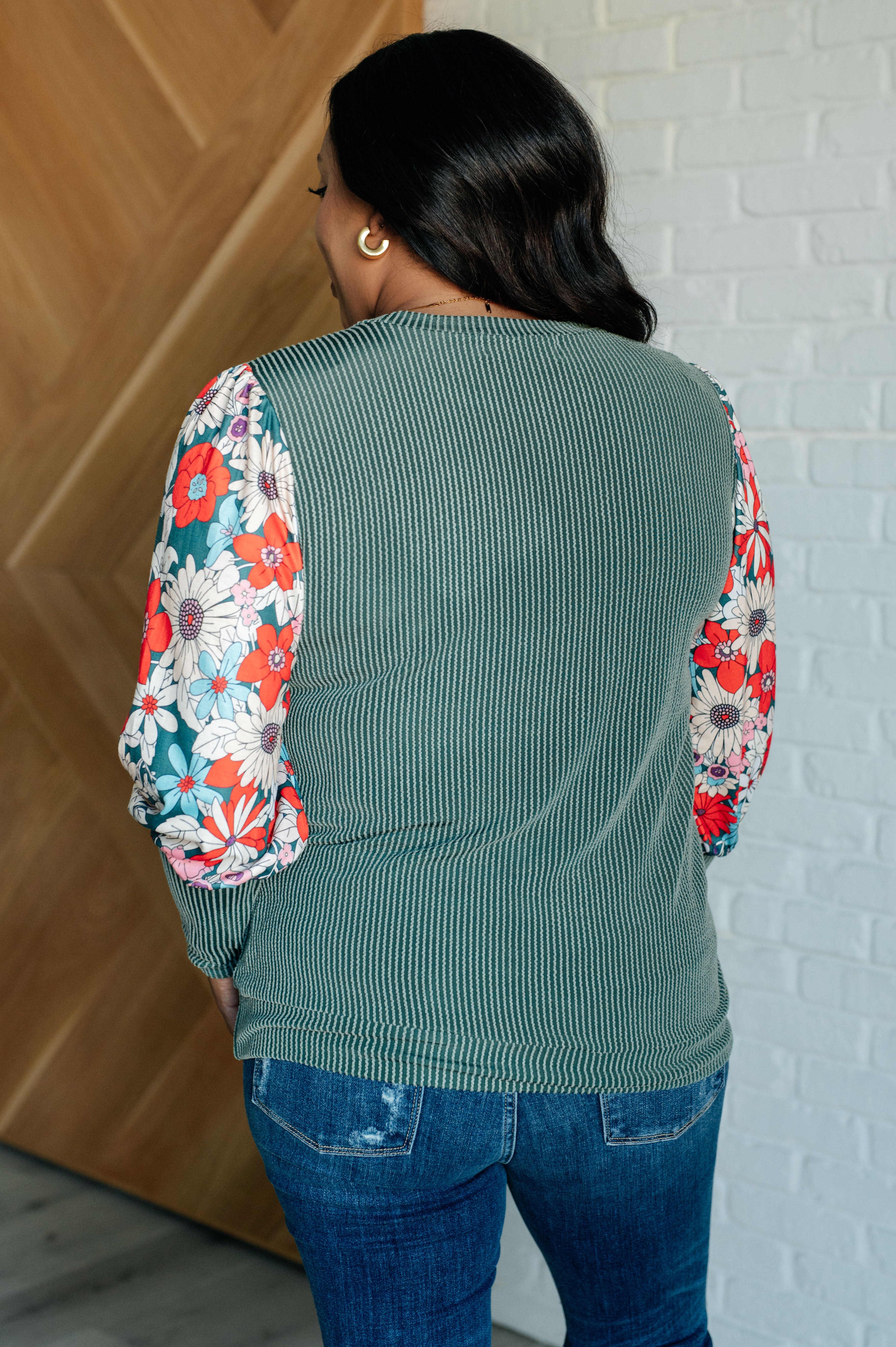Better Than Usual Floral Detail Top - Charming Charlie