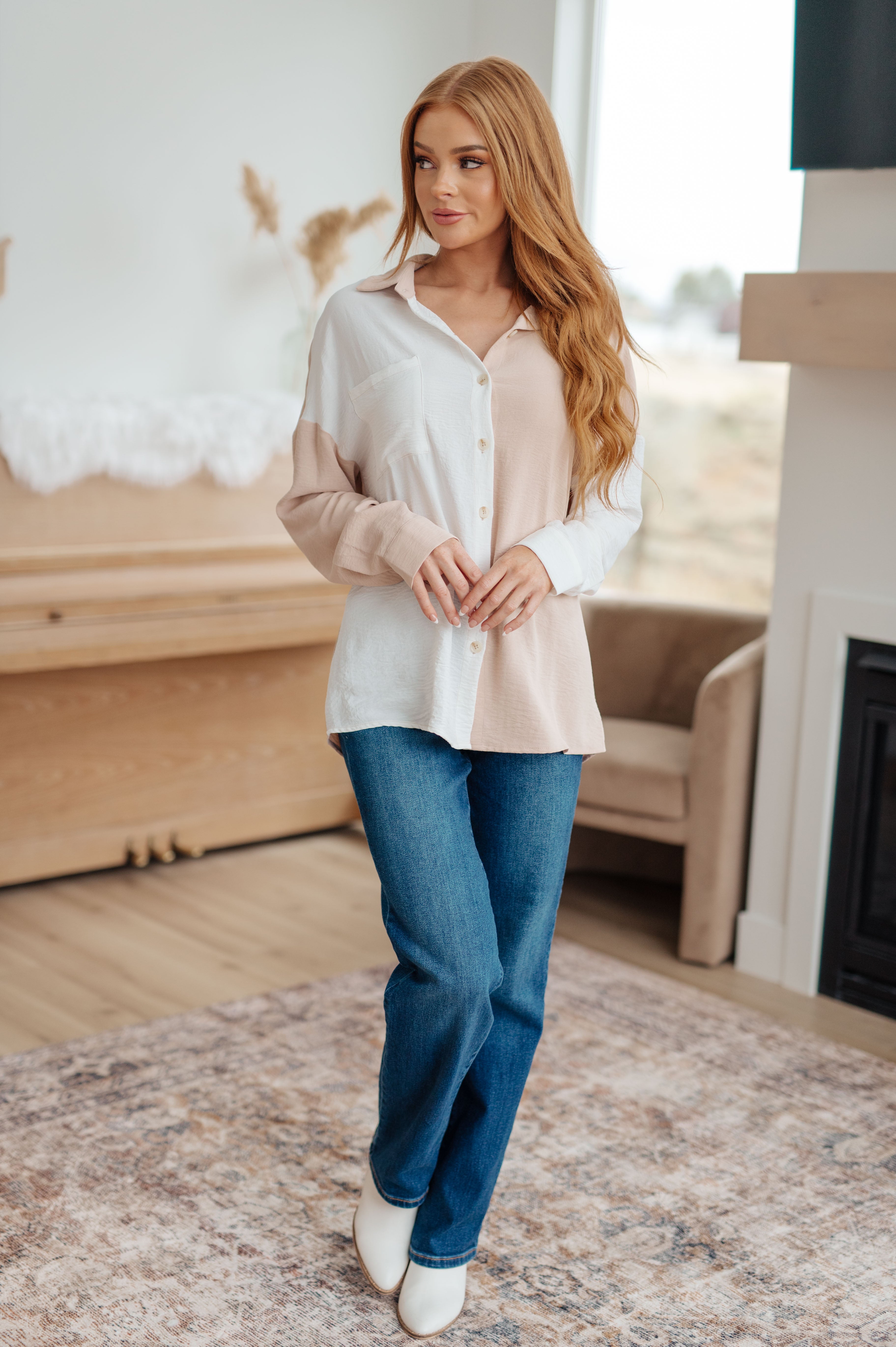 Block Party Button Down - Charming Charlie