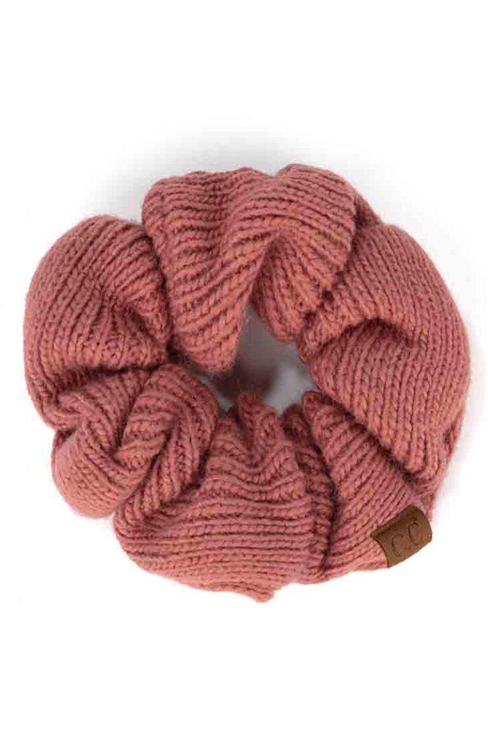 Blush Mauve C.C. Soft Knit Scrunchies provide a stylish and comfortable way to keep your hair in place without causing damage. Made with soft knit material, they are gentle on your hair and perfect for everyday wear. Their scrunchy design also adds a trendy touch to your hairstyle