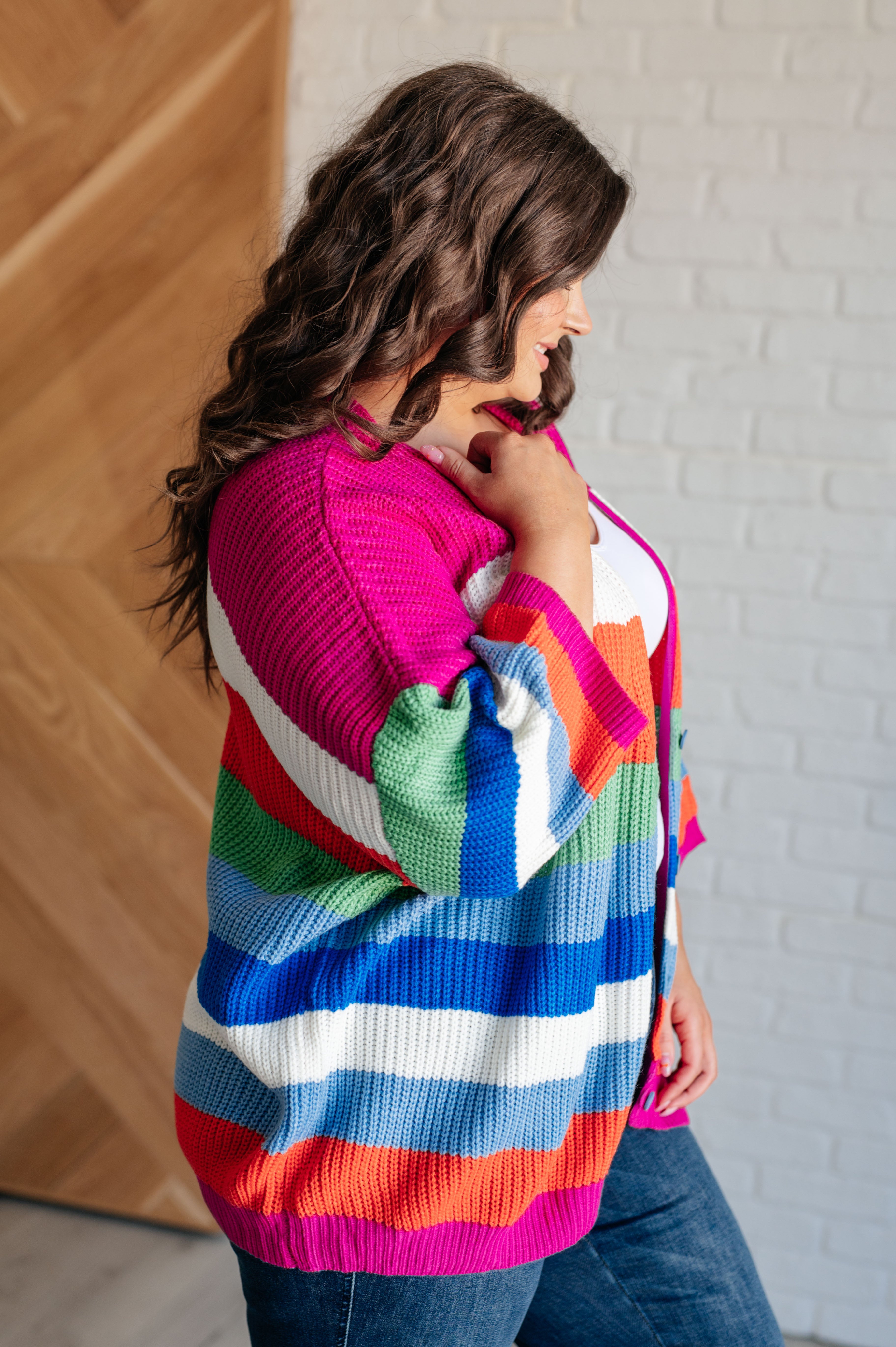 Bold Flirt Button Down Cardigan - Charming Charlie