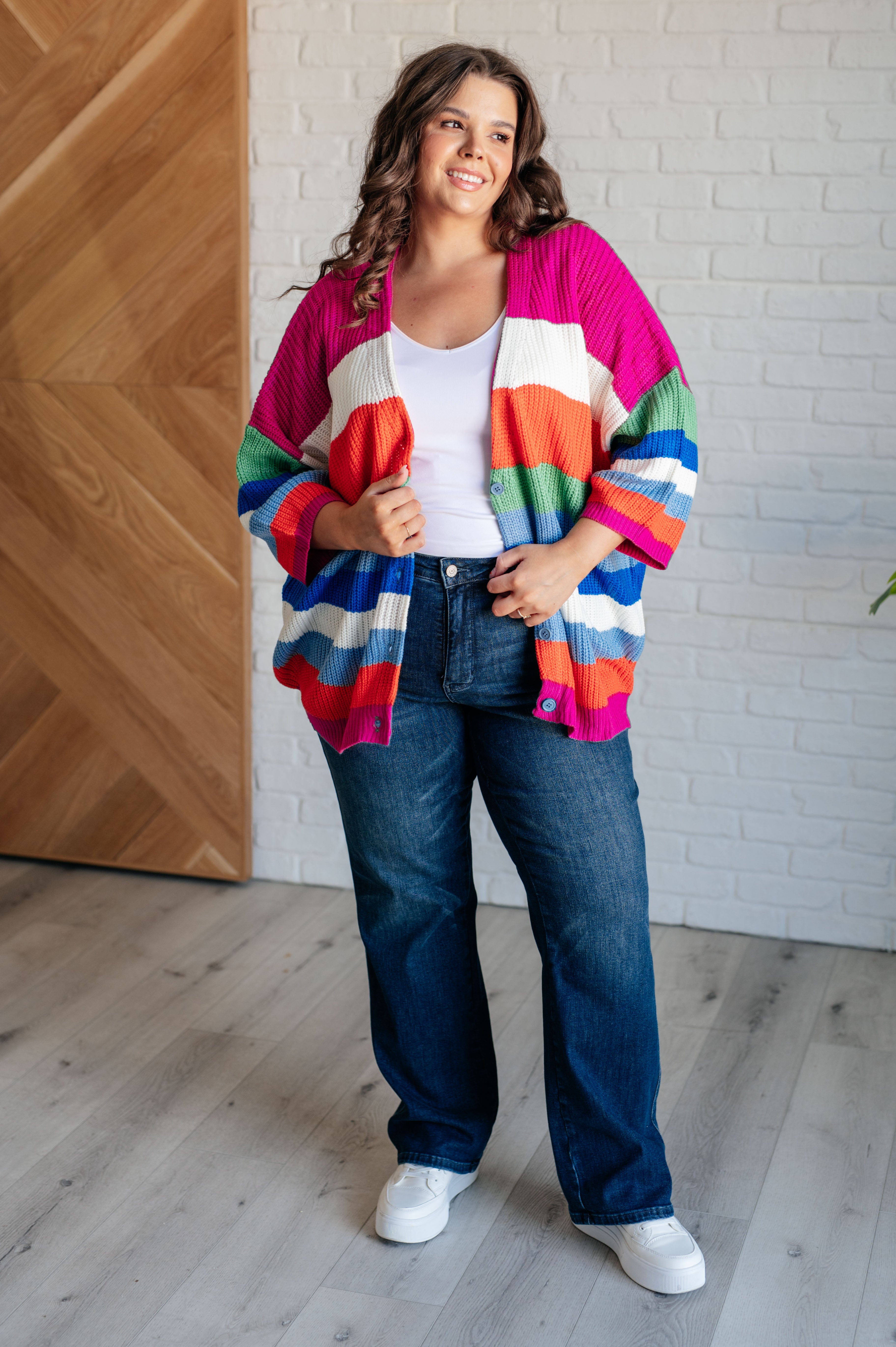 Bold Flirt Button Down Cardigan - Charming Charlie