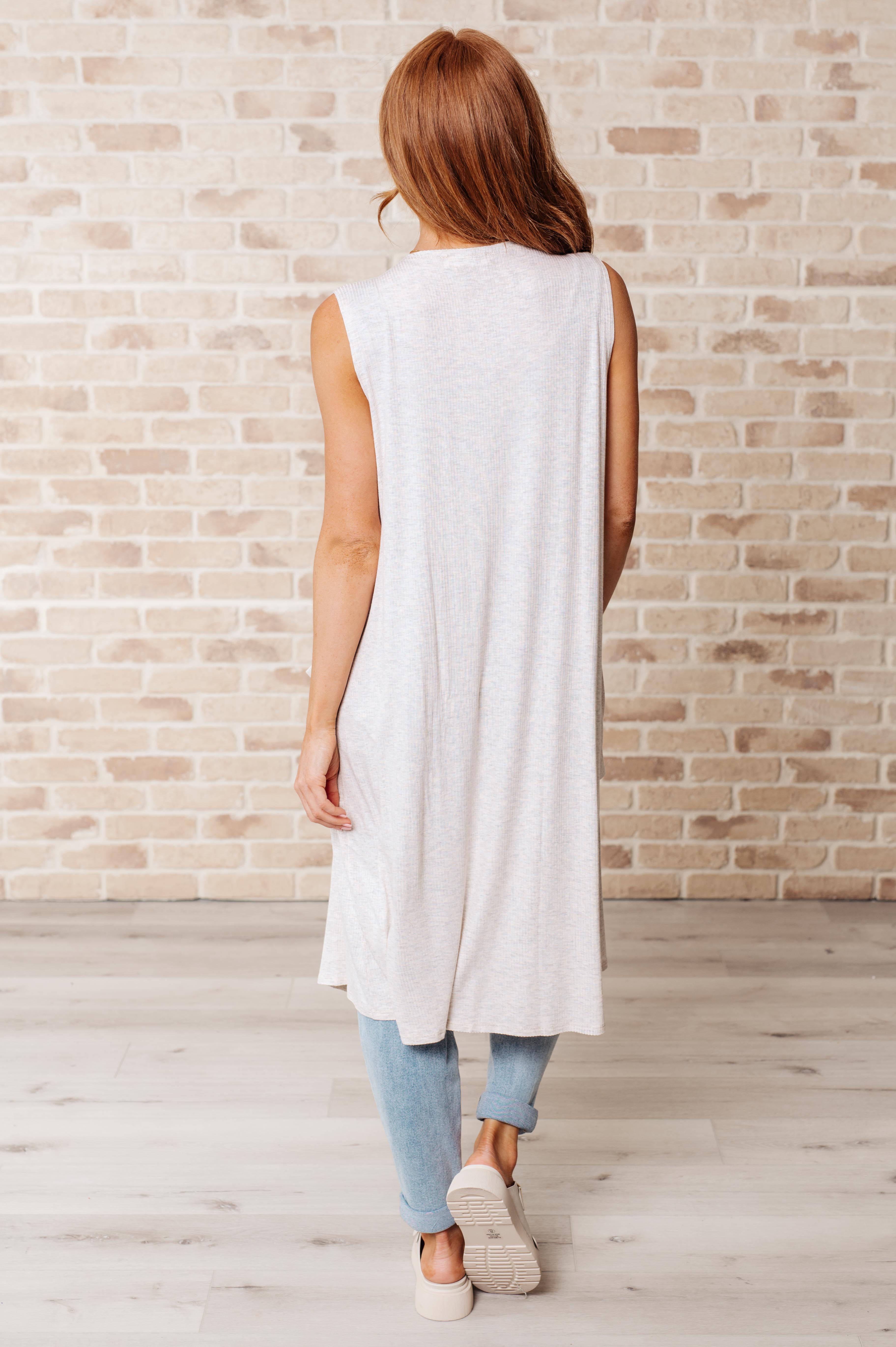 Breezy Boho Sleeveless Cardigan - Charming Charlie