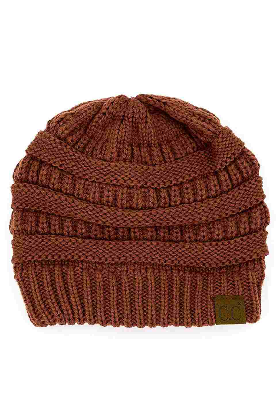 Brick C.C Ribbed Knit Solid Color Beanie offers a timeless design with durable ribbed knitting, ensuring a snug and comfortable fit. Crafted for warmth and versatility, this beanie is perfect for everyday wear, providing reliable protection against cold weather while maintaining a sleek, minimalist style that complements any outfit. Its solid color adds understated appeal, making it an essential accessory for both casual and outdoor use.